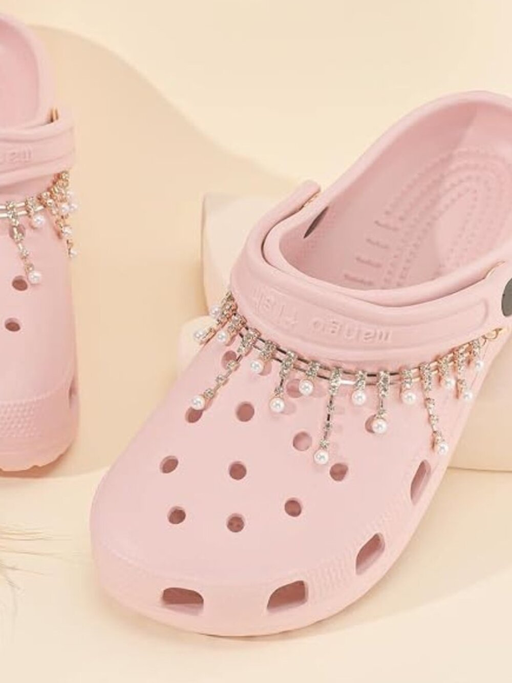 Bling Shoe Silver Charms